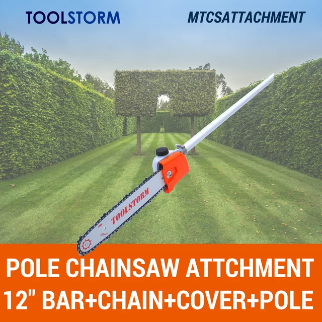 POLE SAW/CHAINSAW ATTACHMENT FOR ALDI GARDENLINE GARDEN 4 IN 1 PETROL