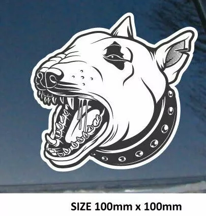 Bull Terrier Dog  Car Sticker