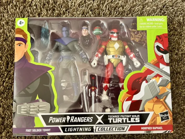 Hasbro - Power Rangers X Teenage Mutant Ninja Turtles Lightning Collection - Lot 4