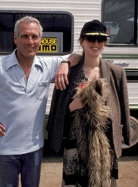 PAUL NEWMAN & Daughter Susan Newman at Paul Newman sighting at the ...