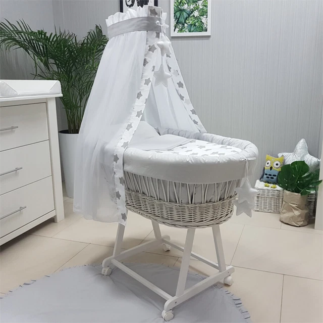 Moses basket drape sales stand