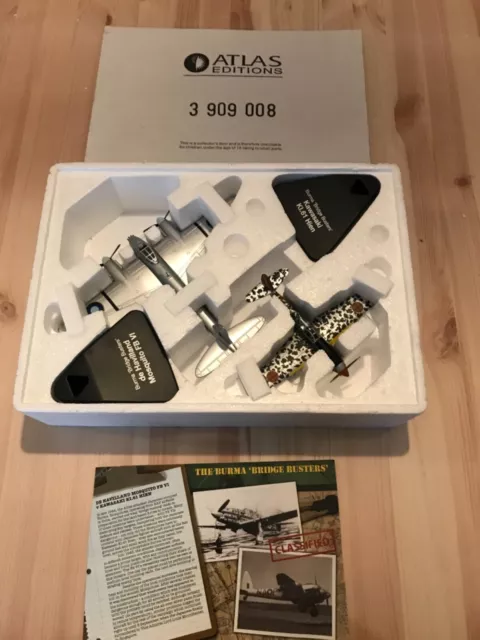 atlas editions aircraft mosquito/kawasaki hien
