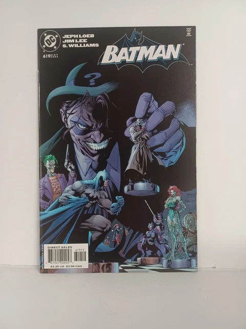 Batman #619 1st App Hush In Costume  2nd Print Variant Cover