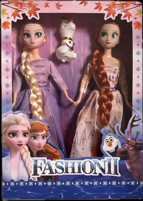 Kids Children Girls Fashion Doll Play Set Game Toy Elsa Anna Princess Barbie NEW