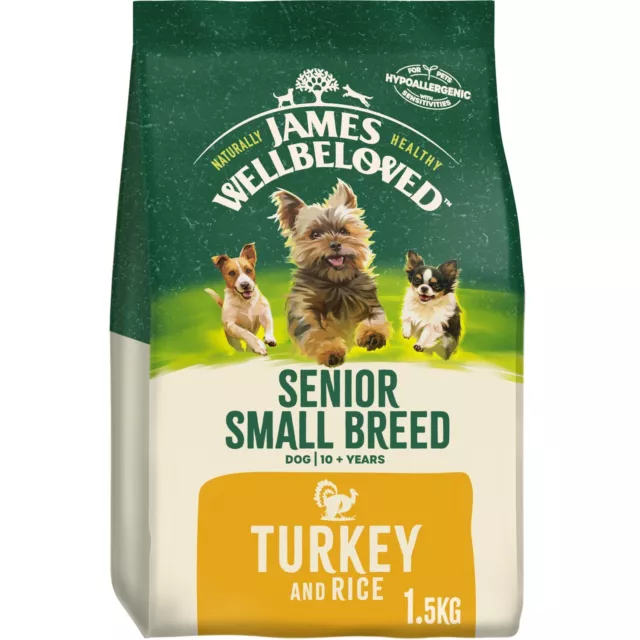 James wellbeloved senior online lamb and rice 15kg