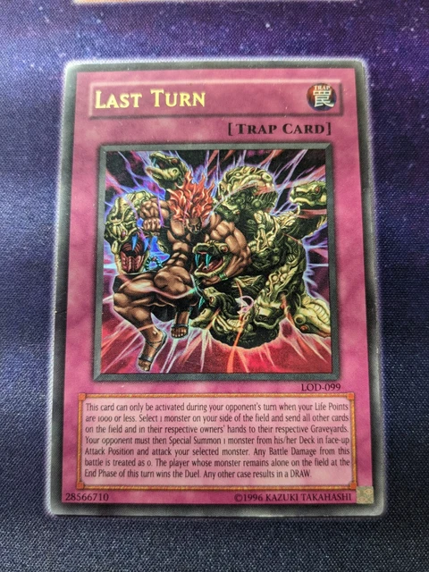 YU-GI-OH! LAST TURN - LOD-099 - Ultra Rare - Unlimited - MP/HP $4.25 ...