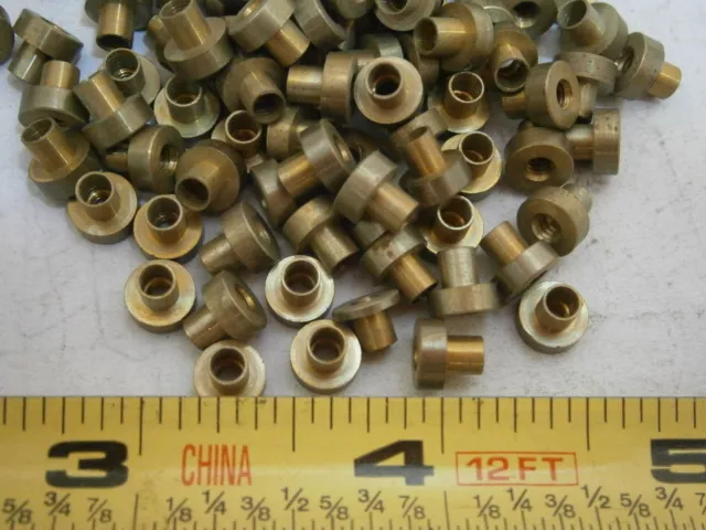 ASM 51108-R-B-.135-1 Swage Spacer 1/4 OD x 3/32" Long 4-40 Brass 50 PCS #6212