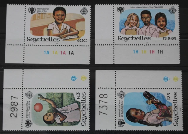 Seychellen 443-446 postfrisch #VJ005