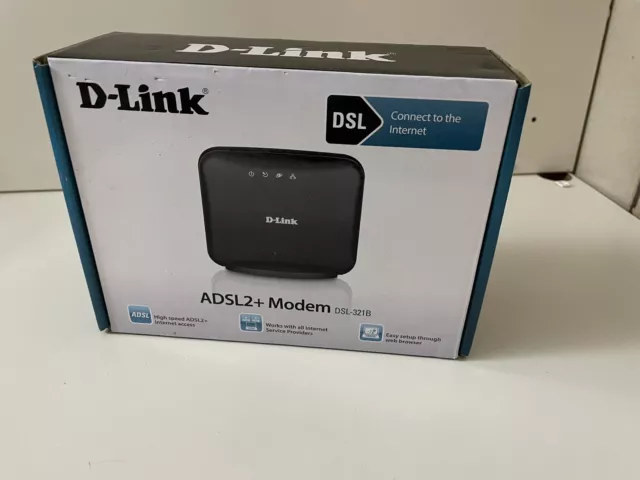 D-Link DSL-321B/EU ADSL2+ Ethernet Modem