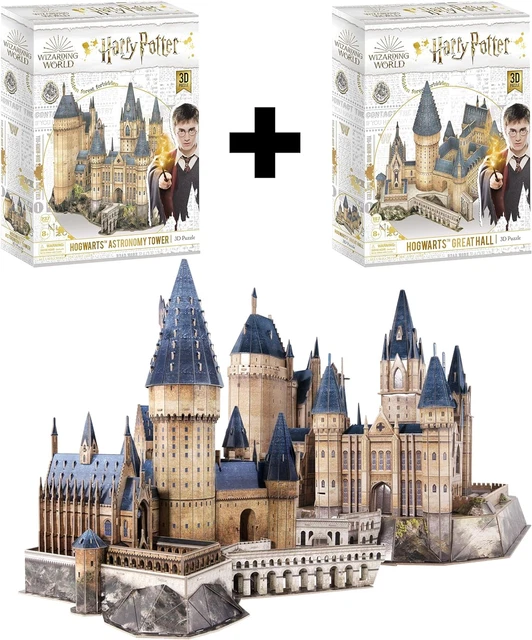 HARRY POTTER PUZZLE 3D Château De Poudlard XL 430 Pièces Puzzle