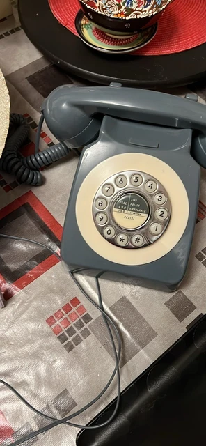 Retro Style Corded Landline Telephone Working