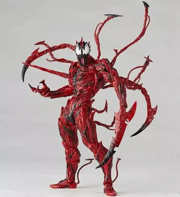 AMAZING YAMAGUCHI Carnage Action Figure Venom Spider Man Marvel Legends Toy Box