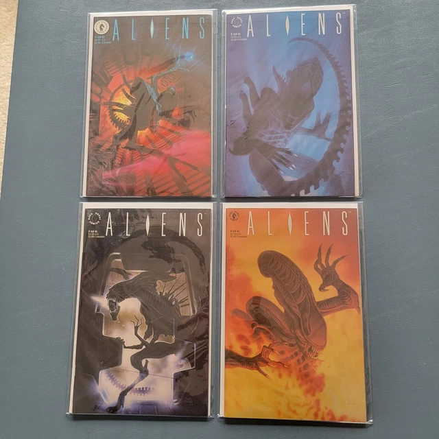 Aliens Vol. 2 # 1 - 4 Dark Horse Comics, Verheiden Beauvais 1989 VF+/NM