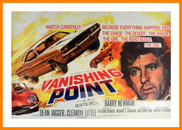 Vanishing Point Movie Poster A1 A2 A3
