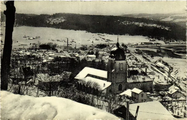 CPA MORTEAU sous la Neige - Vue générale (366067)
