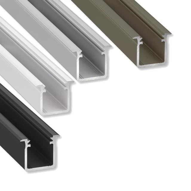 Profilo Omega - 2 metri - Bianco - Cover Satinata
