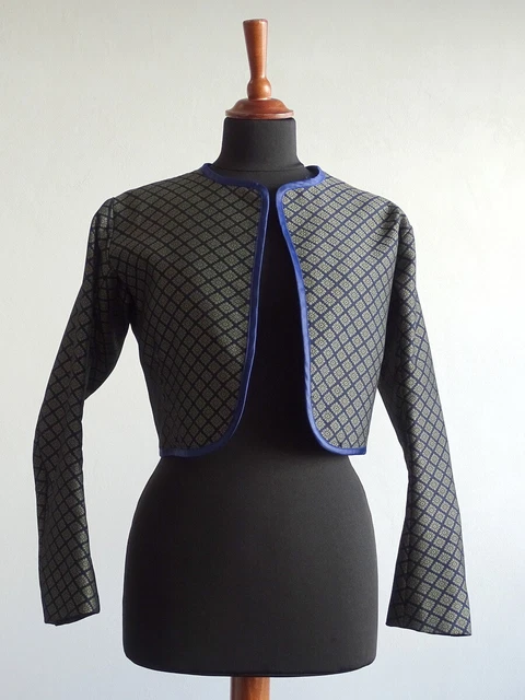Giacche Bolero jacquard giacca reperto teatrale reperto costume teatro costume fondo