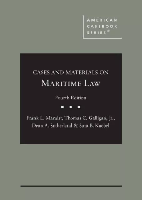 Sara B. Kuebel - Maritime Law - New Hardback - I245z