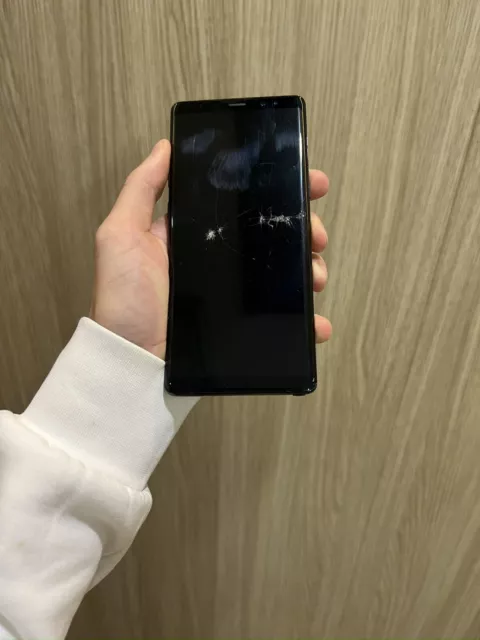Samsung Galaxy Note8- Midnight Black - (Broken) - (Unlocked)