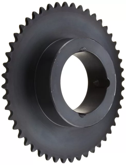Browning 35TB48 Roller Chain Sprocket, Taper Bore, Steel, 35 Pitch, 48 Teeth