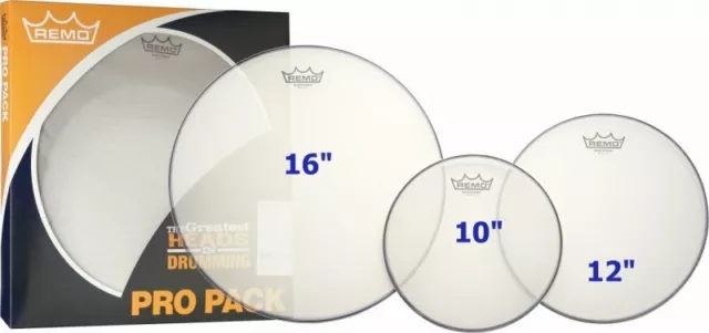 Remo Silentstroke Rock Fusion Mesh Drum Head Pack PP-2262-SN