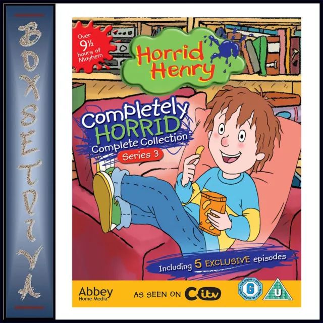 Horrid Henry - Completely Horrid Collection Series 3 **Brand New Dvd *