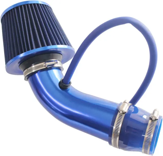 Cold Air Intake Kit Universal High Flow 3 Inch Induction Pipe Hose Kit with Air