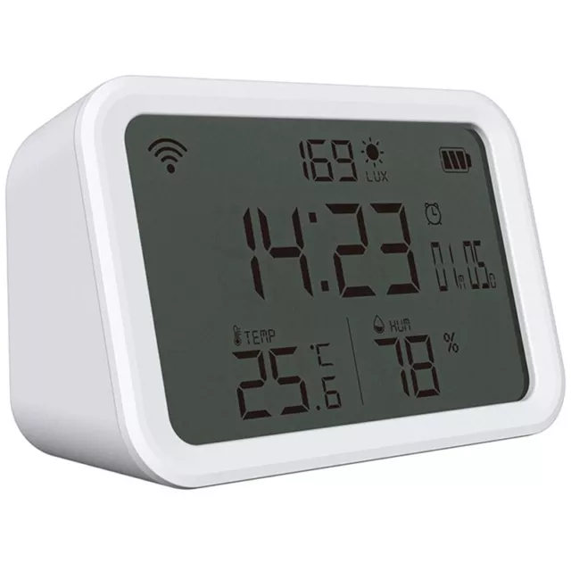 WiFi--Hygrometer-Monitor: Digitales Lichtthermometer-Feuchtigkeitssensor-Me5312