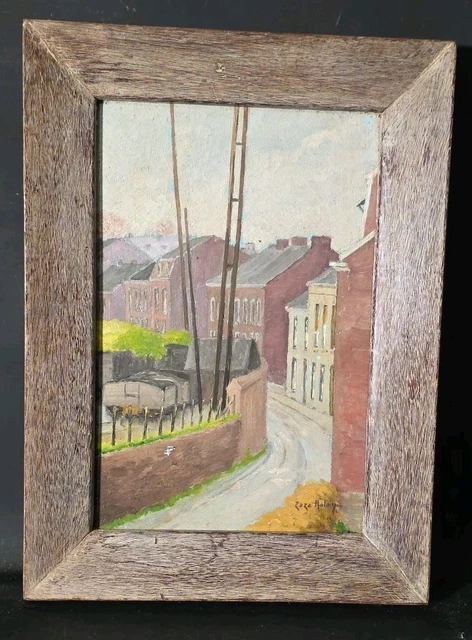 Tableau Huile Sur Panneau - Vue De Venise Avec Navire - Signé Ferdinand OLIVIER (1873-1957)
