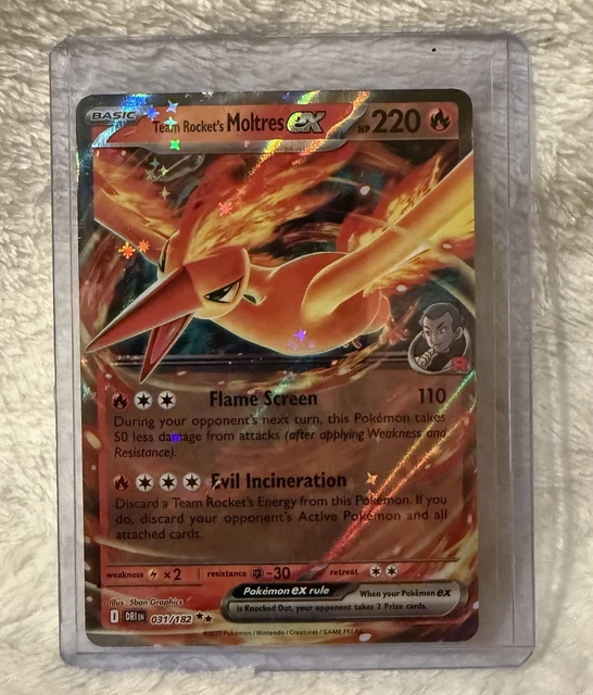 TEAM ROCKETS MOLTRES Ex 31/182 Destined Rivals £1.13 - PicClick UK