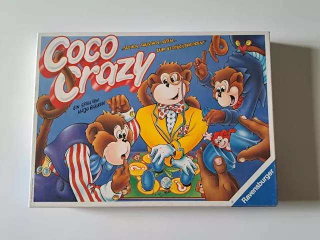 Coco Crazy - Brettspiel von Ravensburger - Verpackung mit Gebrauchsspuren
