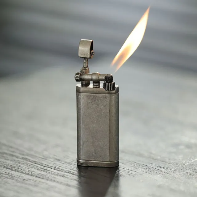 Retro Butane Gas Lighter Torch Cigarette Cigar Lighter Gas Pipe Fire Igniton