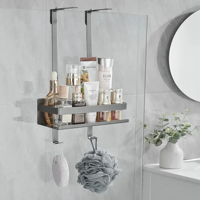 Melia - Portaoggetti doccia senza forare, SLATO Design Shop