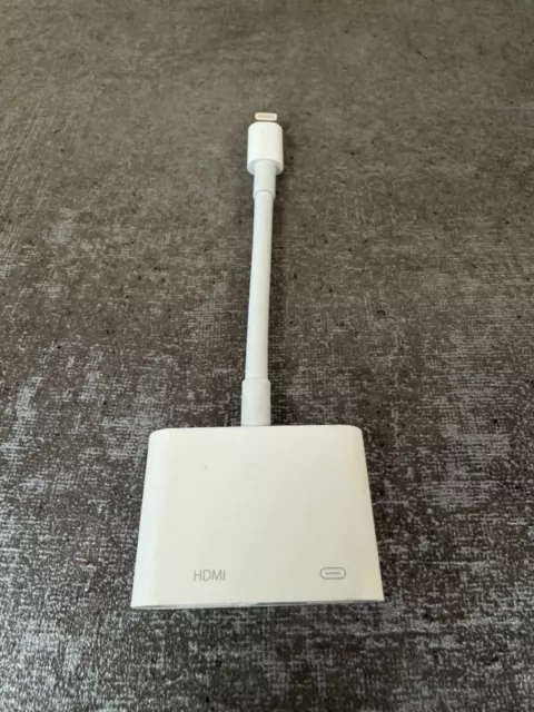 Original Apple Lightning auf HDMI Adapter Model: A1438