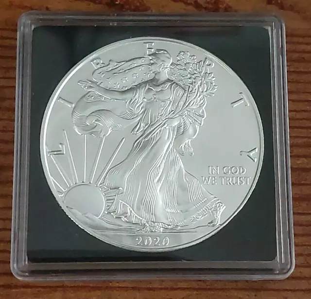 Better Date 2020 American Silver Eagle 1 Troy Oz .999 Fine Silver - Encapsulated