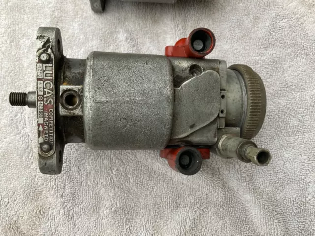 Lucas twin cylinder competition magneto K2F for rebuild Triumph Triton