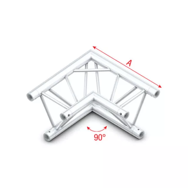 Milos Pro-30 Triangle G Truss – Ecke 3-Punkt Traverse 0,5m Veranstaltung Licht