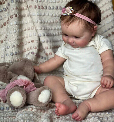 20in Bambole Reborn Bambino Pieno in SILICONE CORPO REALE Bambola neonato fatto a mano bambini regalo