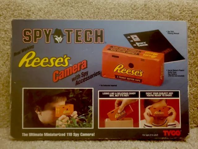 Tyco Spy Tech Reese's Peanut Butter Cup Camera With Spy Accessories In The Box