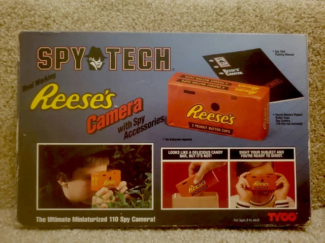 Tyco Spy Tech Reese's Peanut Butter Cup Camera With Spy Accessories In The Box