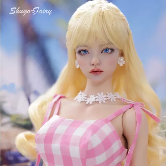 Shuga Fairy Mari 1/3 BJD Dolls a Pink Summer Beach Doll with a Girly Heart Forev
