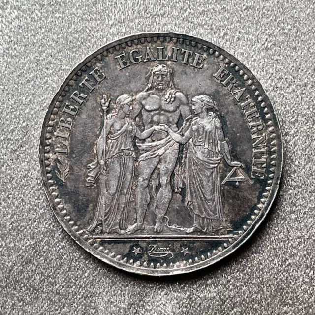 France - 3rd Republic, 5 Francs 1875A Paris