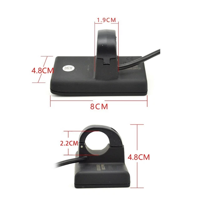 Controller Motore Bici Elettrica 250W/350W - Display LCD Impermeabile Per Scooter