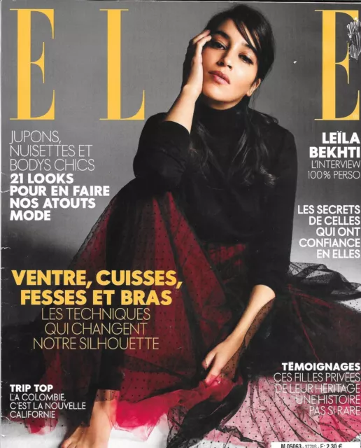 ELLE mars 2018 / superbe Leïla BEKHTI