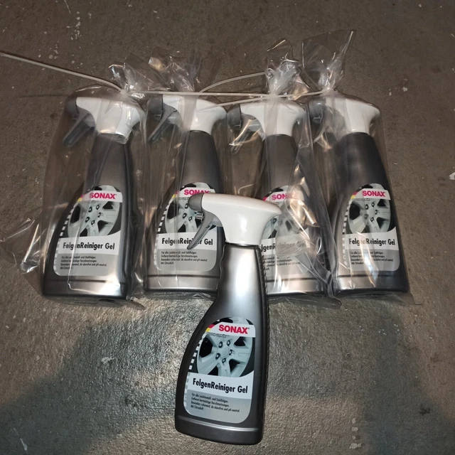 SONAX Felgen Reiniger Gel 500 ml 5 x 500 ml Liferumfang: 5 x 500 ml