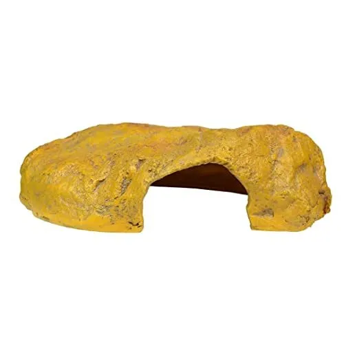 Reptile Hide Snake Cave Simulation Stone Resin Hideout Leopard Gecko Large