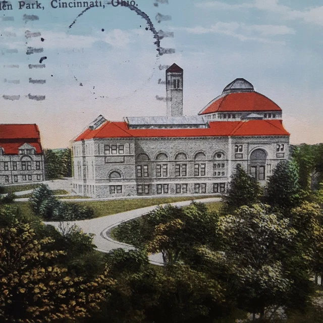 Art Academy and Museum Eden Park Cincinnati, Ohio Vintage Postcard