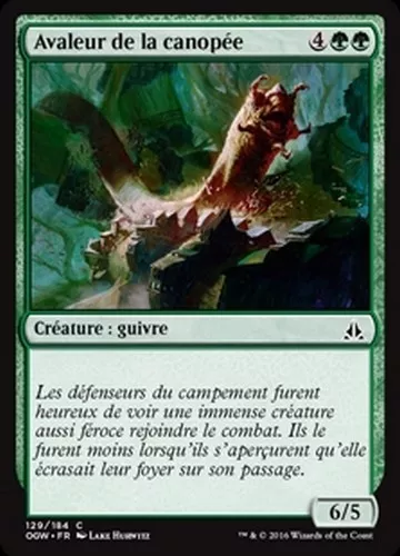 MTG Magic OGW - (x4) Canopy Gorger/Avaleur de la canopée, French/VF