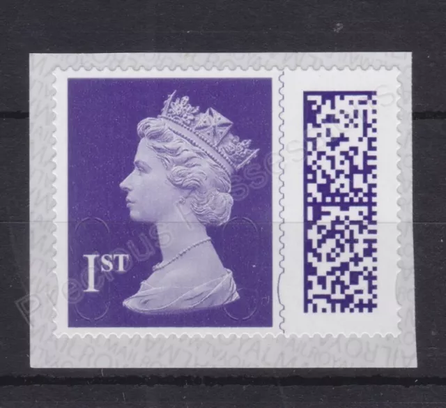 GB SG V4505 2022 QEII MNH MINT STAMP  1st CLASS PURPLE M22L MBIL PB-sL