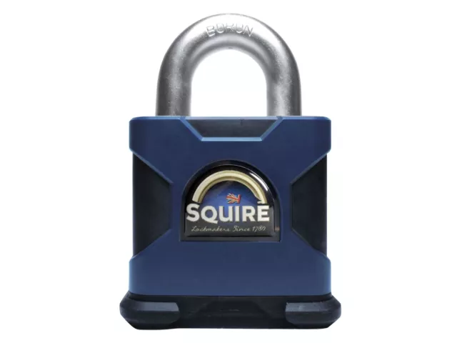 Squire SS80S Stronghold Solid Steel Padlock 80mm CEN6 Boxed